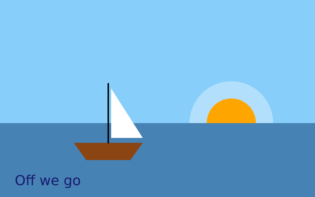 A script: draw once, no draw() needed