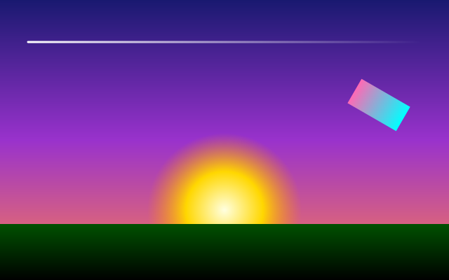 Smooth colour gradients