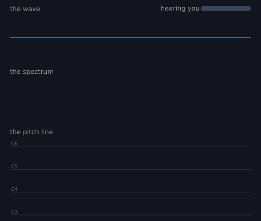 Music: see your voice