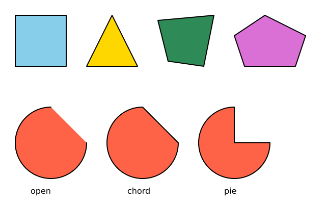 More shapes