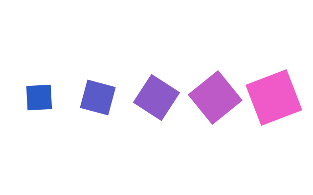 Rotating squares